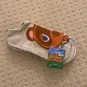 Brand new - Nintendo Animal Crossing No Show Socks (5 pack)